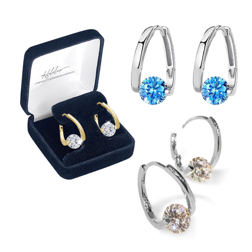 CZTICLE™ Lymphvity MagneTherapy Germanium Earrings(🔥LAST DAY SALE-60% OFF)💎